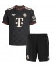 Günstige Bayern Munich Sacha Boey #23 3rd trikot Kinder 2025-26 Kurzarm (+ Kurze Hosen)